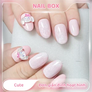 Ảnh sản phẩm Nail Box Nail box cute đơn giản đính hoạt hình